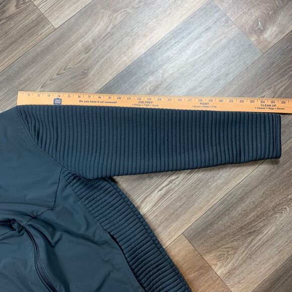 Under Armour Men's Black Cold Gear Jacket Size L Full Zip Athletic - Picture 6 of 7